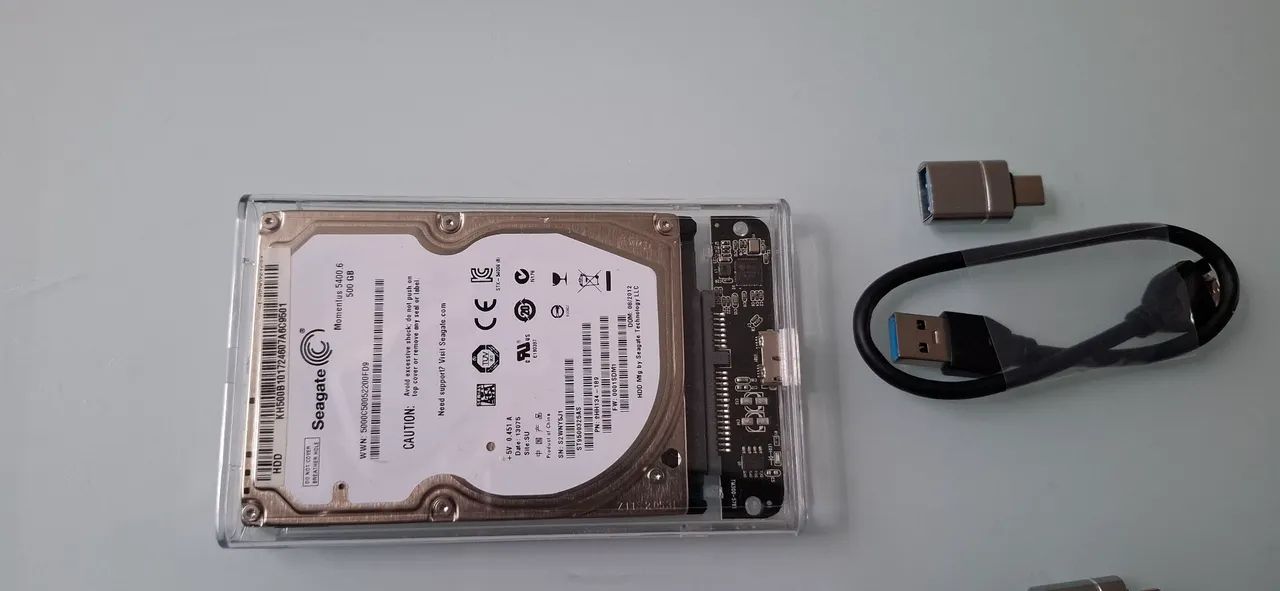 Hd externo com case  - Foto 2