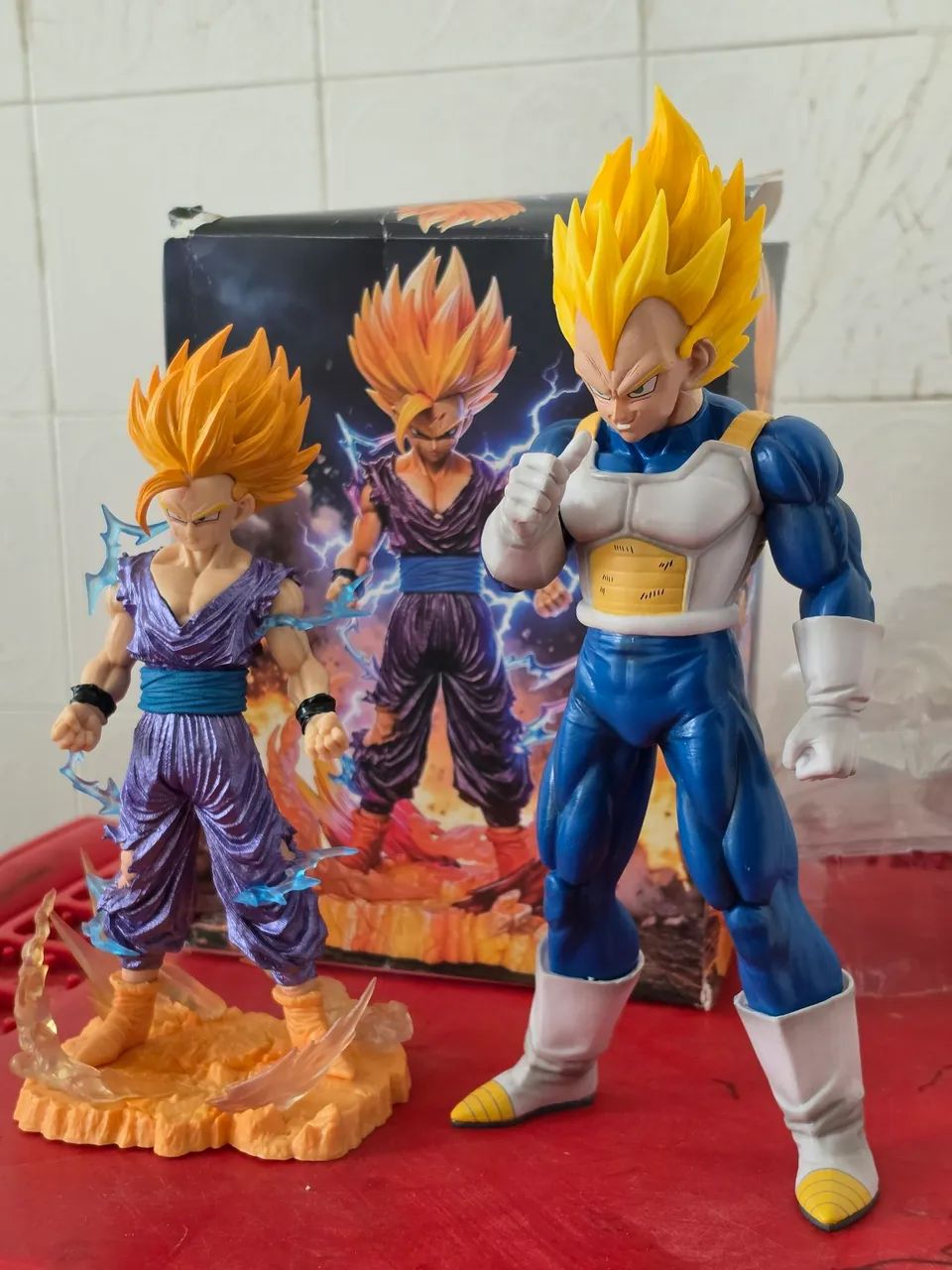 2 acction Vegeta e gohan ssj 2 dragon ball z  - Foto 2