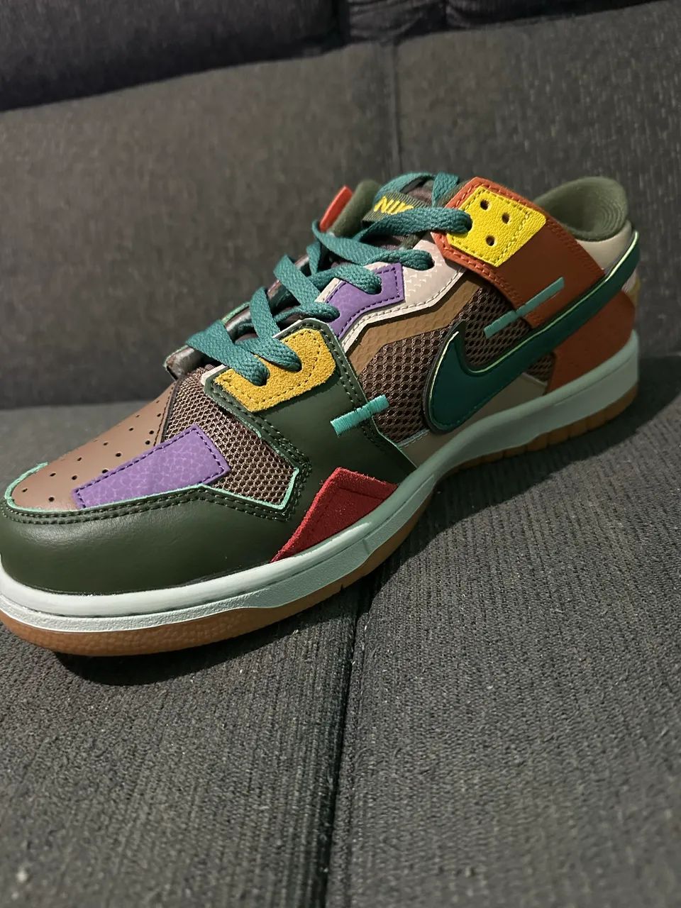 Tênis Nike Dunk Low Scrap Archeo - Foto 2