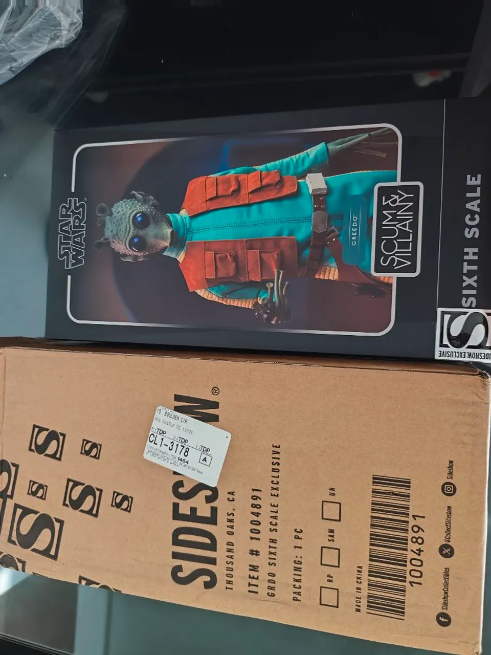 Sideshow Greedo Special Edition Star Wars hot toys han solo Darth