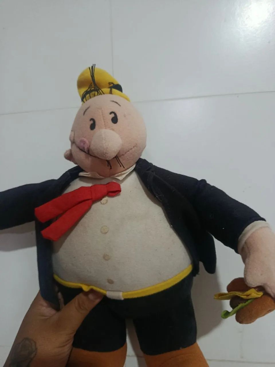 Popeye de Pelúcia Antigo Colecionável  - Foto 2