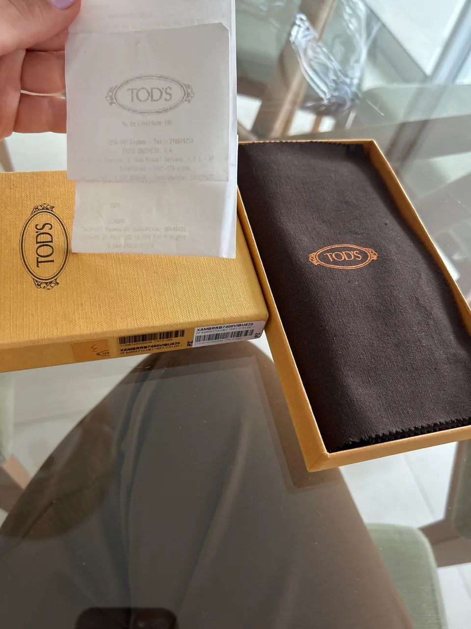 Carteira Tod's em couro com ziper - Foto 5