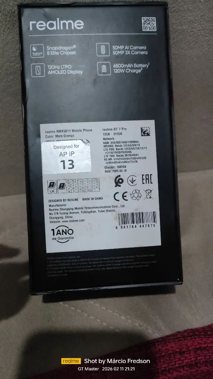 REALME GT7 PRÓ 5G 512GB - Foto 5