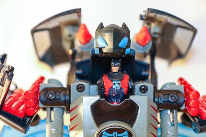 Batman Shadow Tek Shadowbot Vehicle Batmobile Mattel - Foto 4