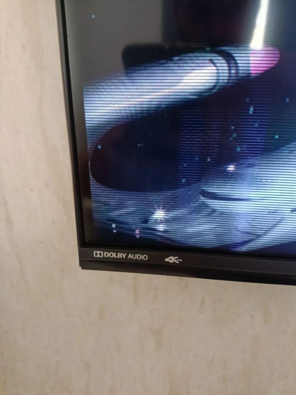 tv 58 polegadas philco roku tela com listras - Foto 4