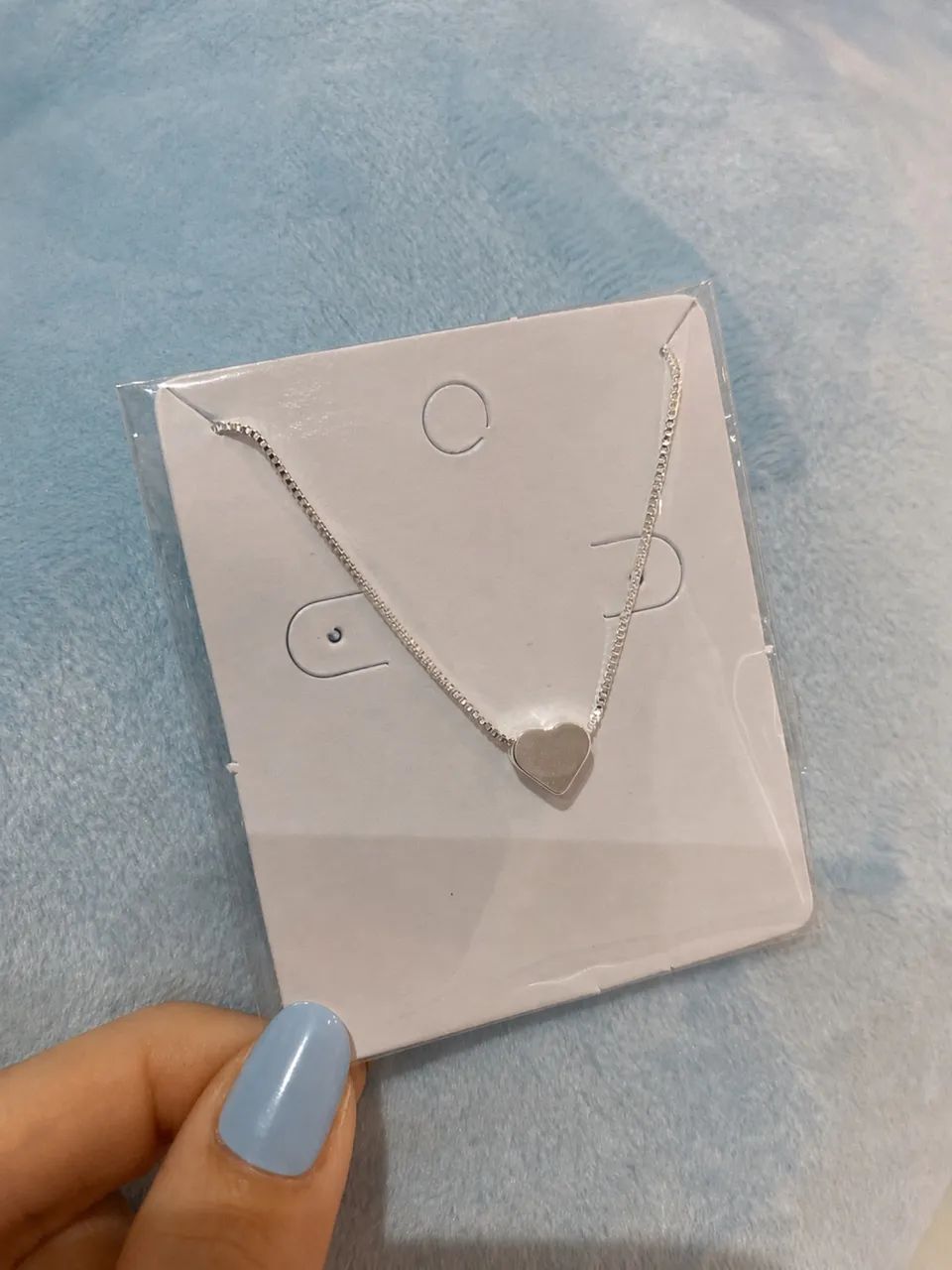 Colar coração minimalista - Foto 3