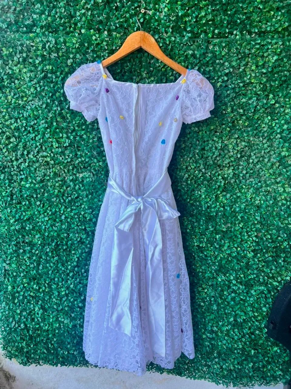 Vestido junino em renda - Foto 3