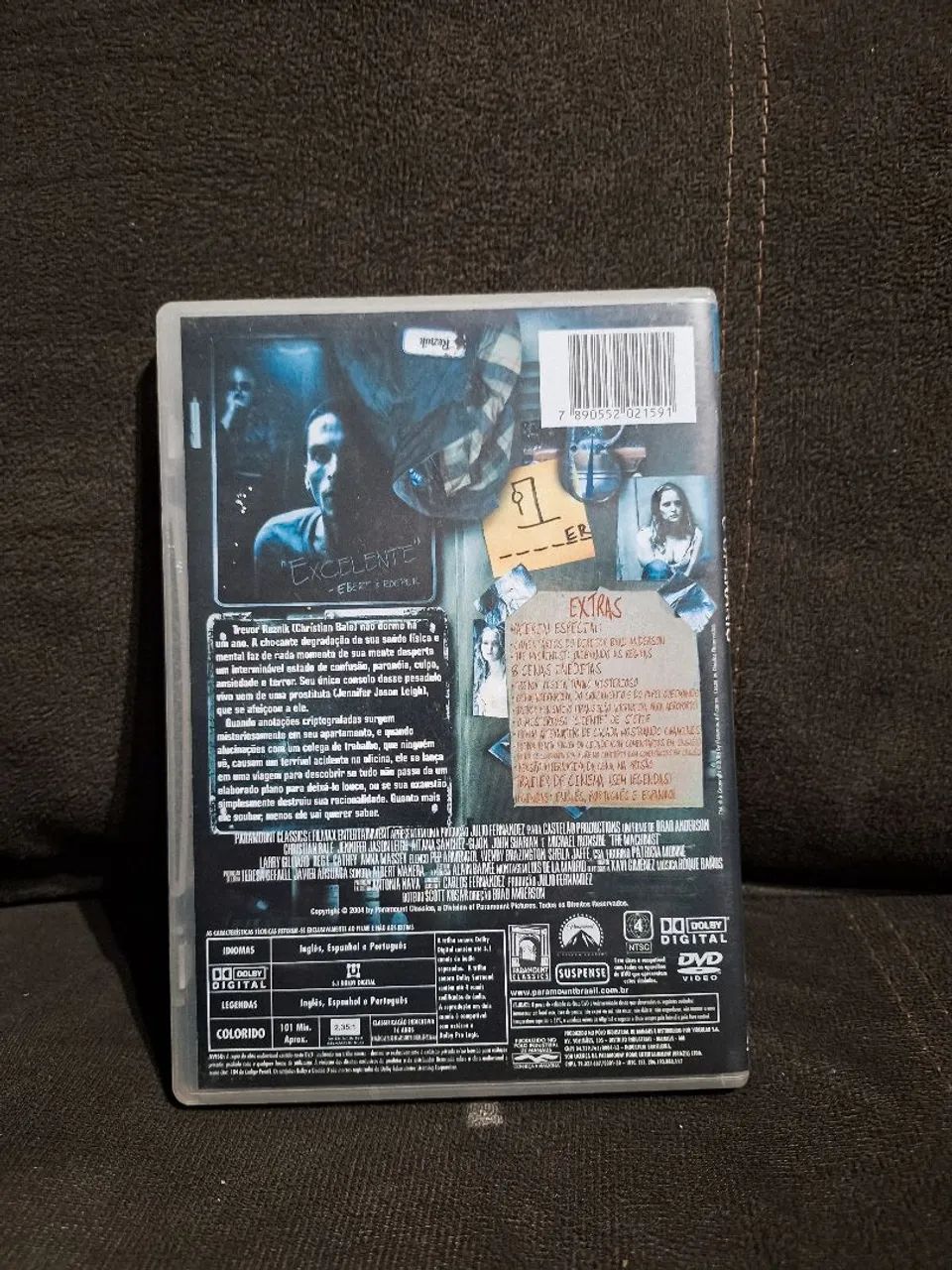 DVD The Machinist (O Operário)  - Foto 2