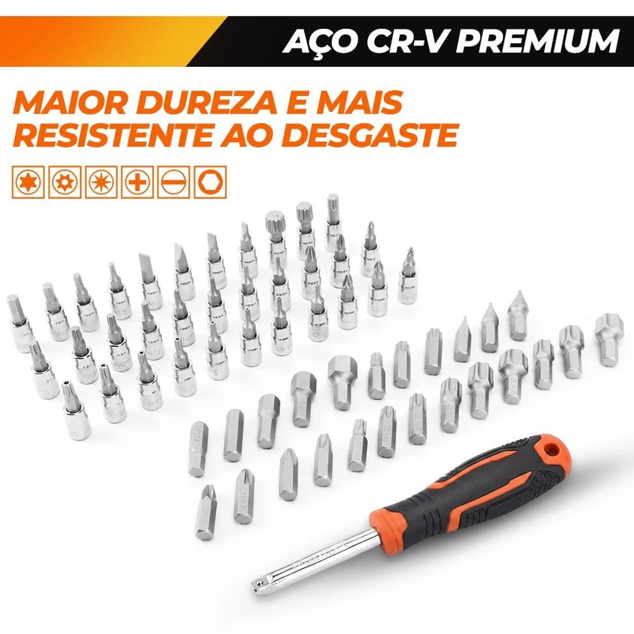 Maleta de ferramentas profissional com 222 - Foto 4