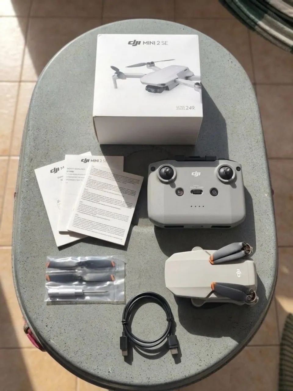 Drone DJI Mini 2 SE - Estado de Novo - Completo na Caixa - Foto 2