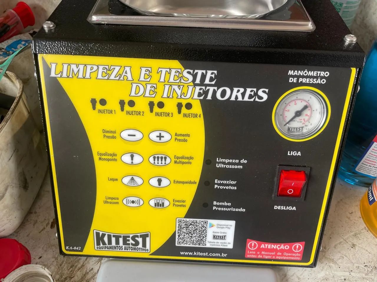 Máquina para limpeza de Bicos Injetores - Foto 2