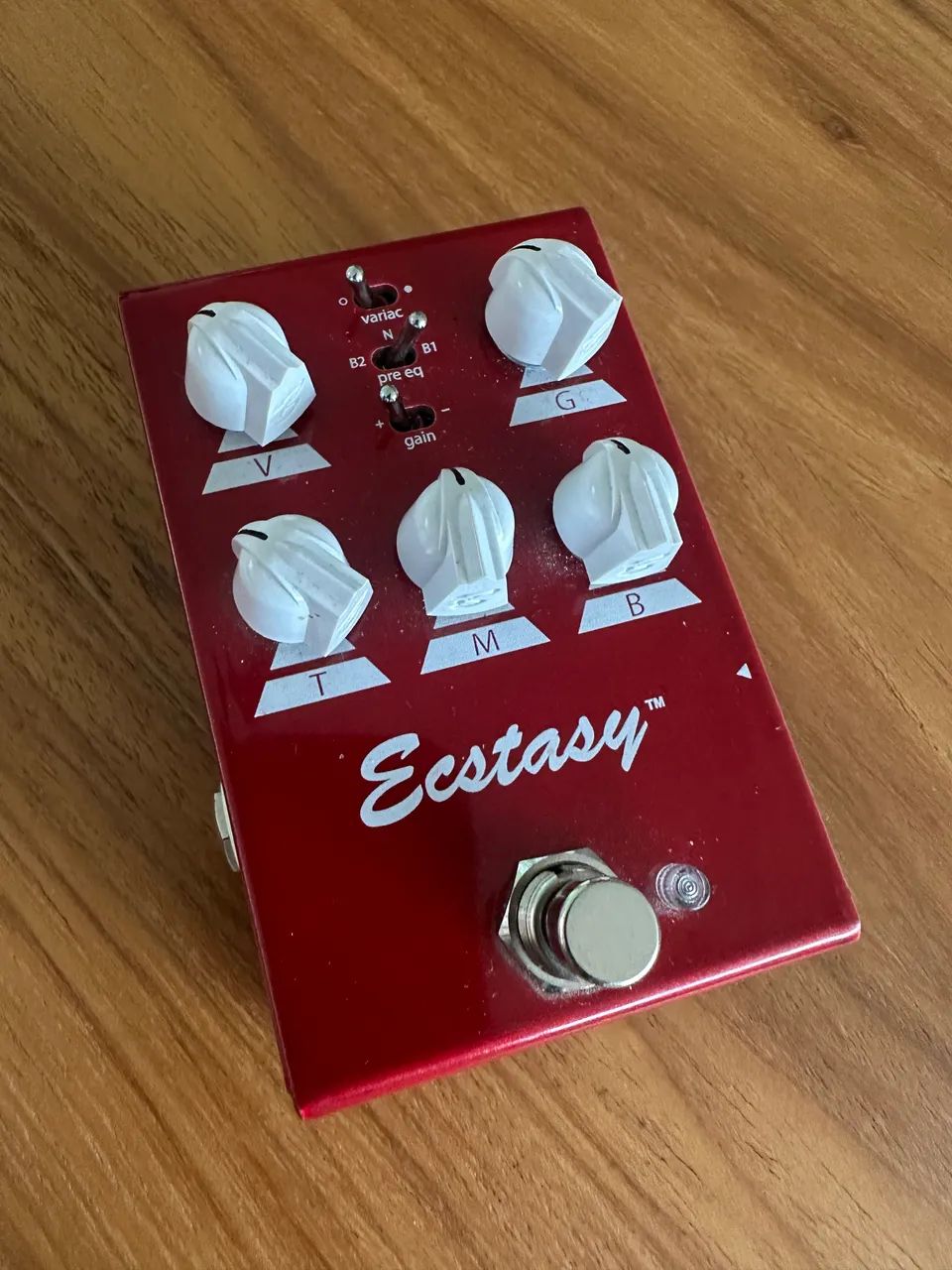 Pedal BOGNER ecstasy red - mini - Foto 3