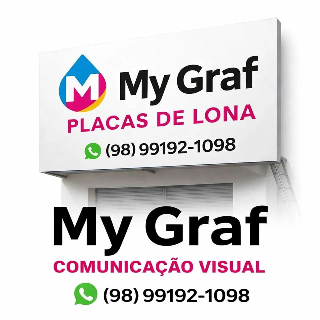 Placas em Lona Personalizadas - My Graf - Foto 2