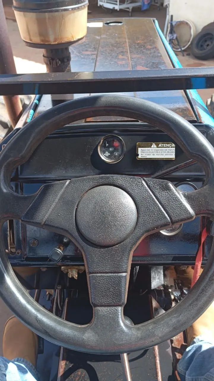 Trator Valmet 785 com redutor  - Foto 4