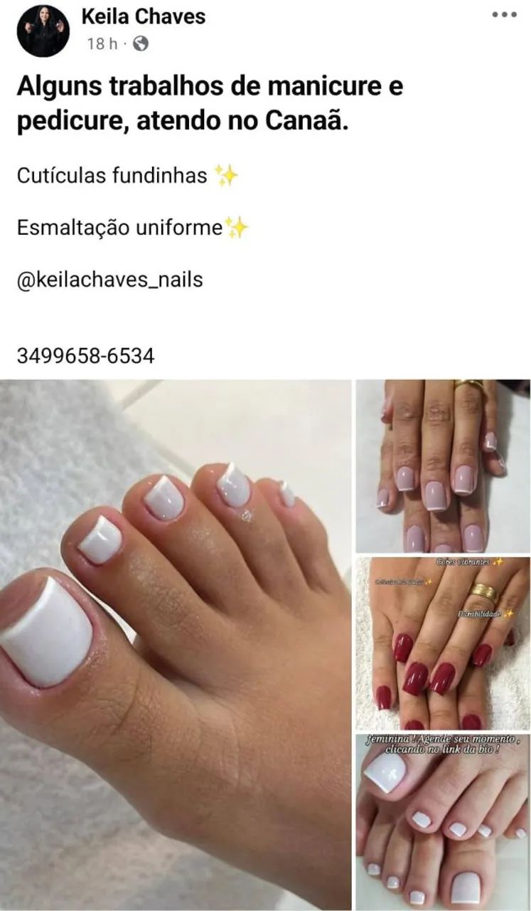 ? KEILA CHAVES NAILS - UNHAS LINDAS, MÃOS PODEROSAS! ?