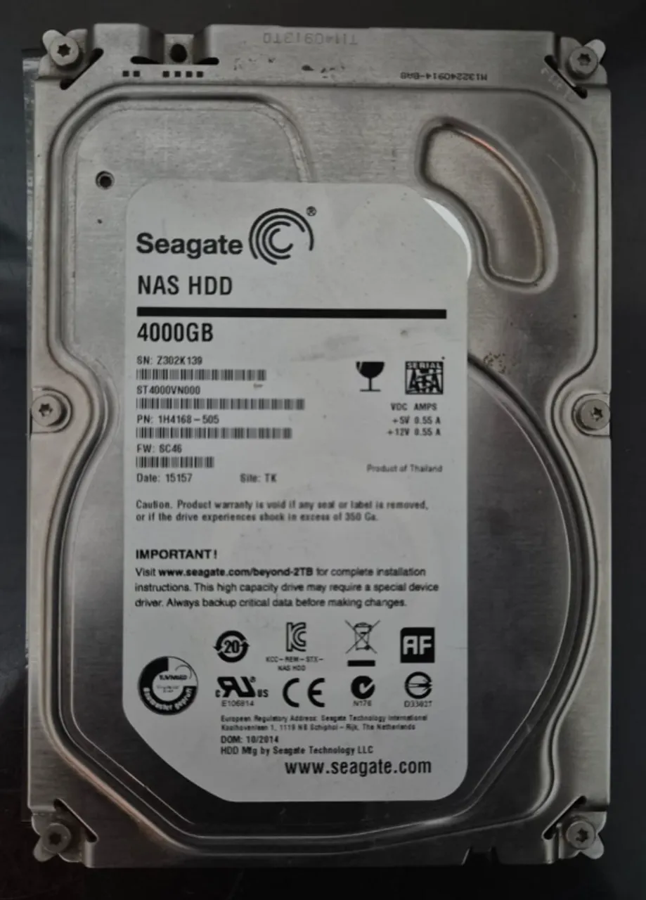 HD de 4TB da Western Digital WD40EZAZ - Armazenamento - Liberdade