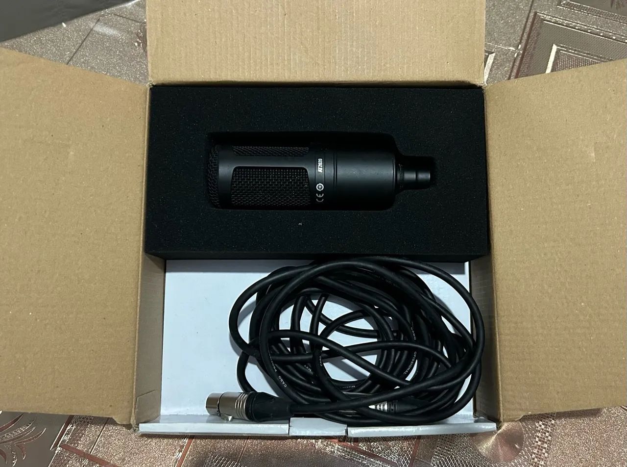Microfone Condensador AT2020 - Foto 4