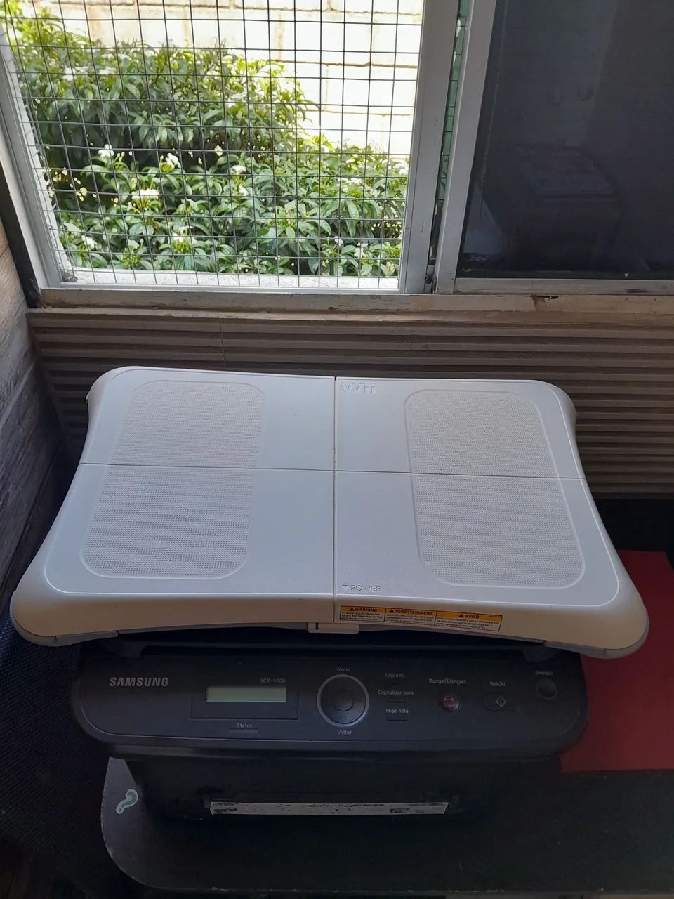 Wii balance board - sem a tampa das pilhas