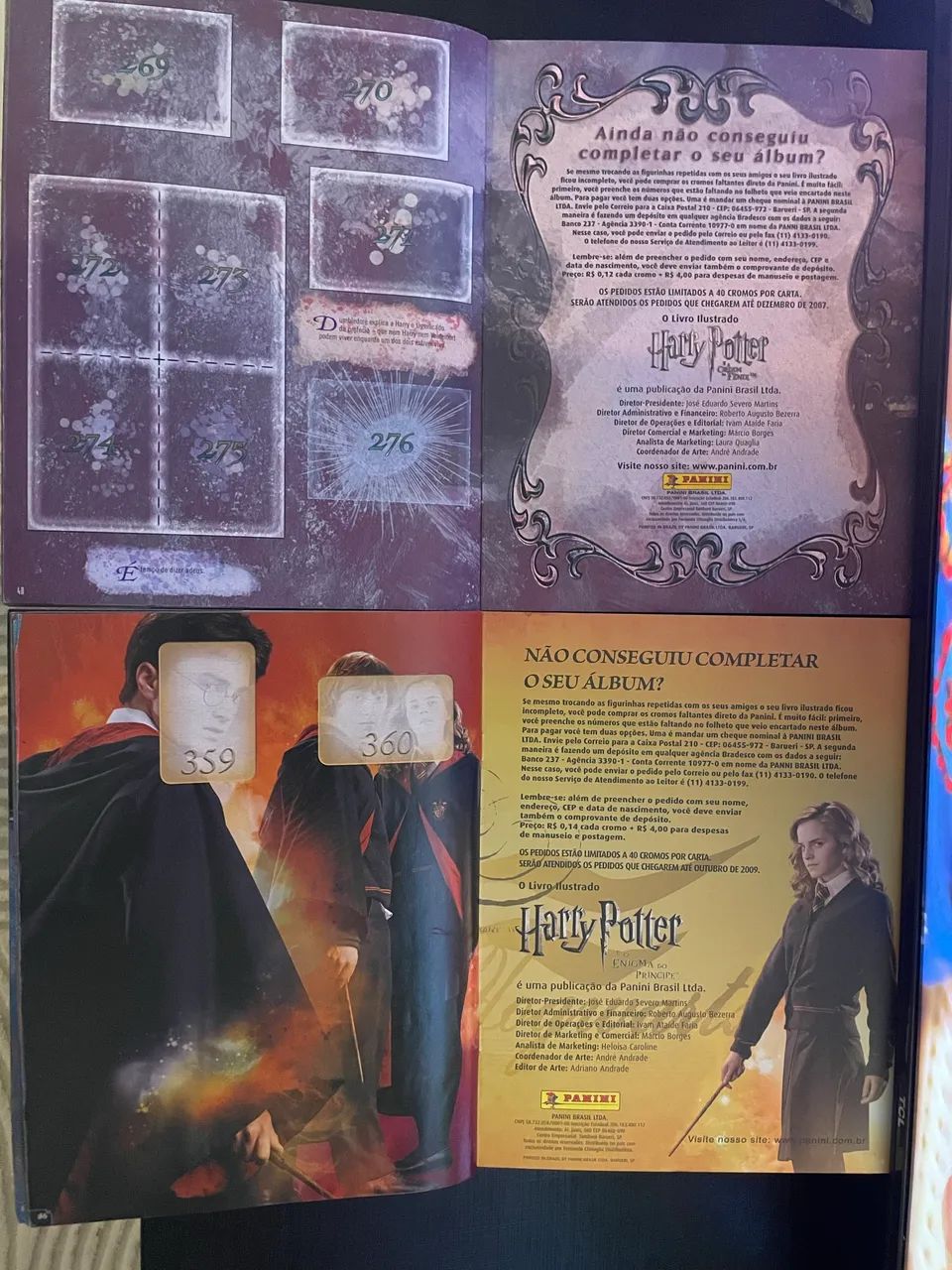 02 Álbuns de Figurinhas do Harry Potter - Foto 4