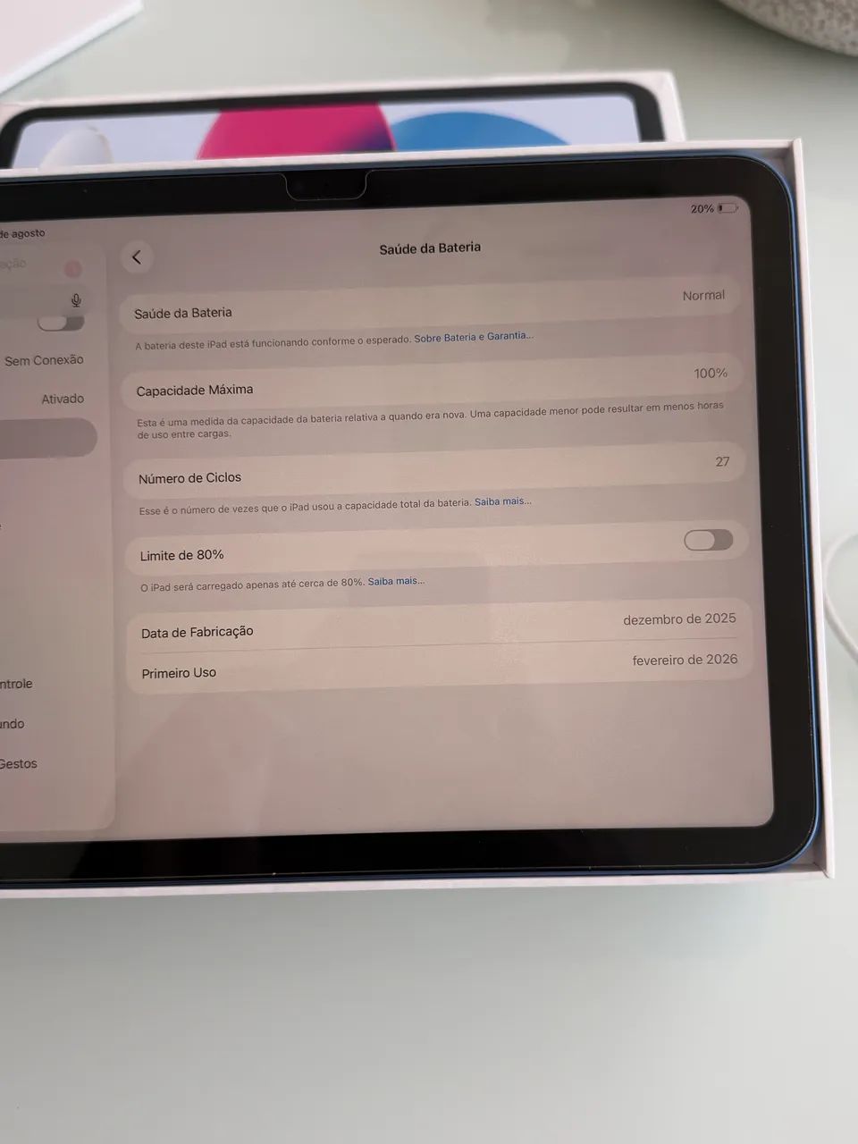 iPad 11 128 GB - Azul - Foto 5