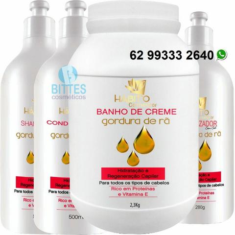 Gordura de Rã Habito Cosméticos Kit Tratamento Reconstrução Hidratação 003