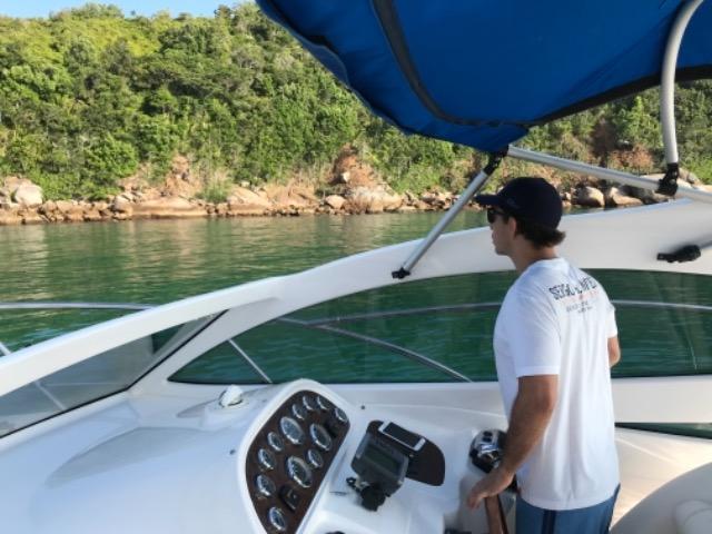 Lancha Yacxo 337 - 2011 Diesel mercruiser 440hp ( estilo passeio - phanton, cimitarra.) - Foto 18