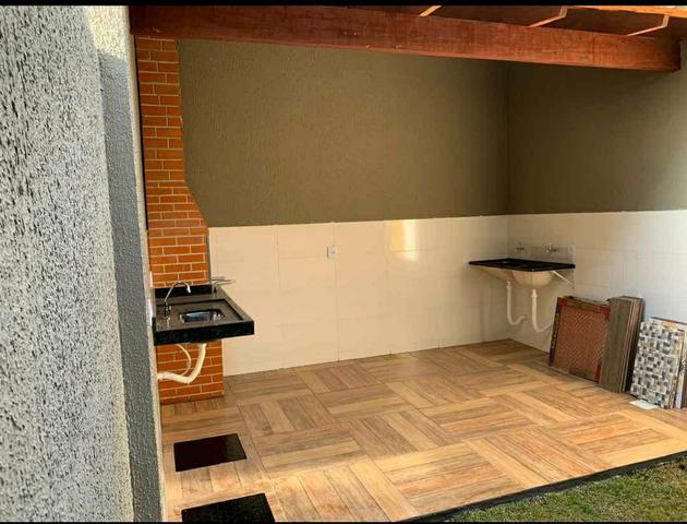 Casa 2 quartos, linda!! Acabamento alto padrão, Sala com pé direito duplo - Foto 5