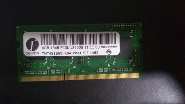 Memória 4gb ddr3
