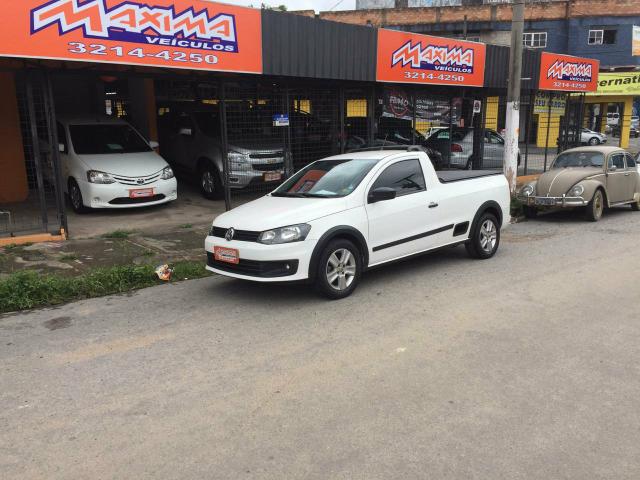 (SEM ENTRADA) Saveiro Trendline G6 CS 1.6 2015 Menos Ar - Foto 15
