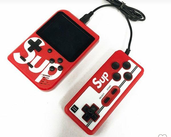 Mini game portátil retrô Nintendo 400 jogos incluso + controle player 2
