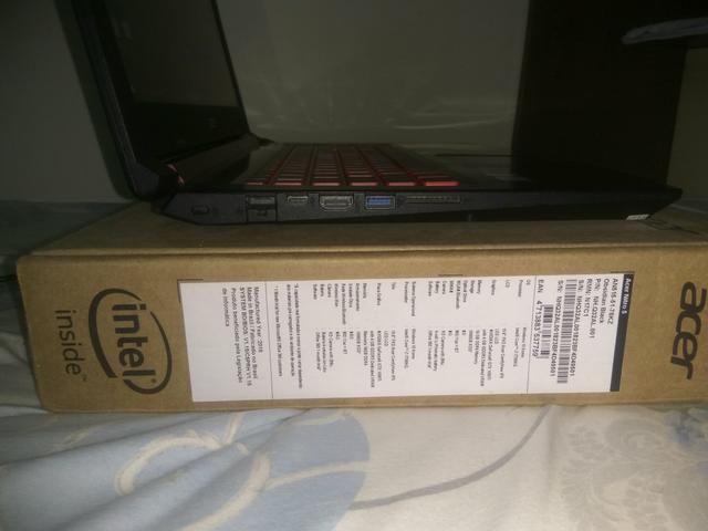 Acer Nitro 5 Topo de linha i7 7700HQ 16gb ram GTX1050TI 4gb - Foto 3