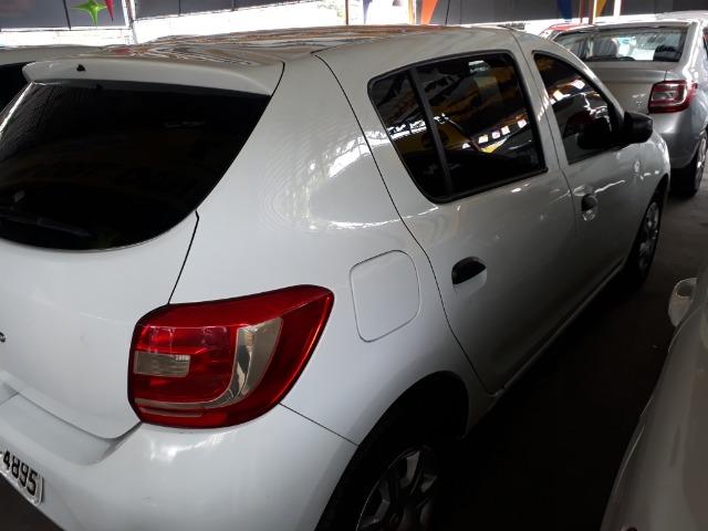 Black Friday*Somente no mês de Dezembro!!Sandero Authentique 1.0ano 2018 Branco*Completo - Foto 3
