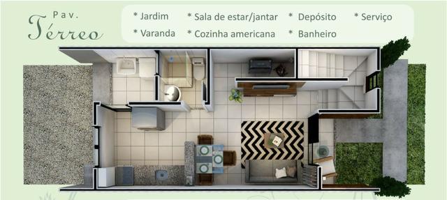 Dupléx Novo em Condomínio, Passaré, 70m2, 2 Suítes, Varanda, Quintal e 1 Vaga - Foto 17
