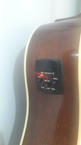 Violão Epiphone AJ-220 SCE Natural ? Instrumento usado - Foto 4