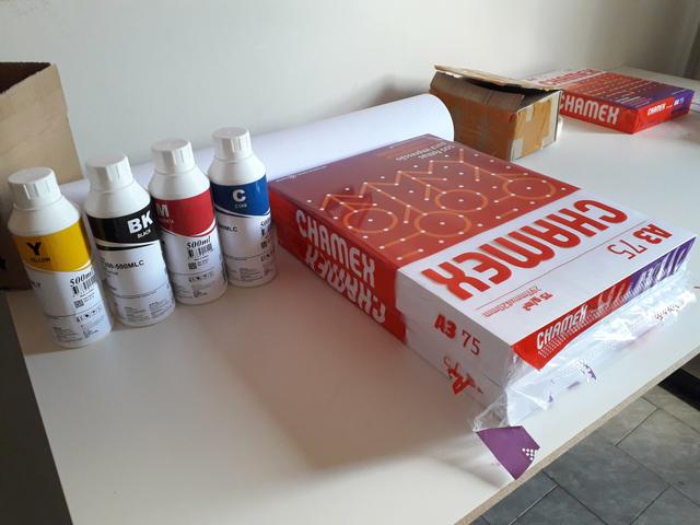 Plotter HP designjet T530 nova sem uso com Bulk r$:5.900 - Foto 4