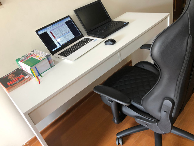 Escrivaninha de estudos e escritório 2 gavetas - Foto 6