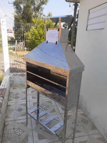 Churrasqueira de inox para churrasquinho - Foto 3