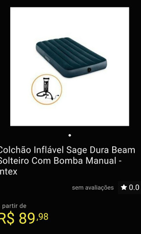 Colchao inflavel Intex e colchonete de Camping - Foto 2