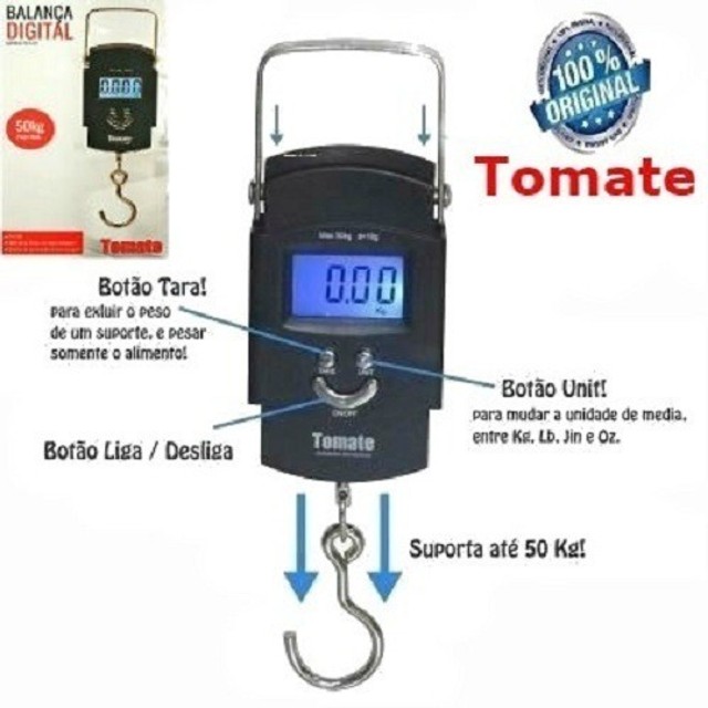 Balança mão 50kg Tomate Stc-02  - Foto 4