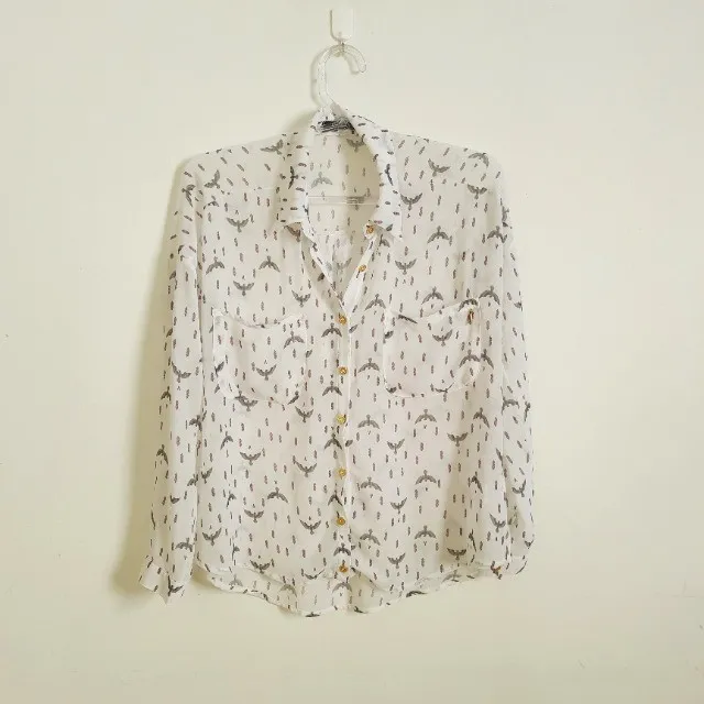 camisa feminina manga longa gatabakana