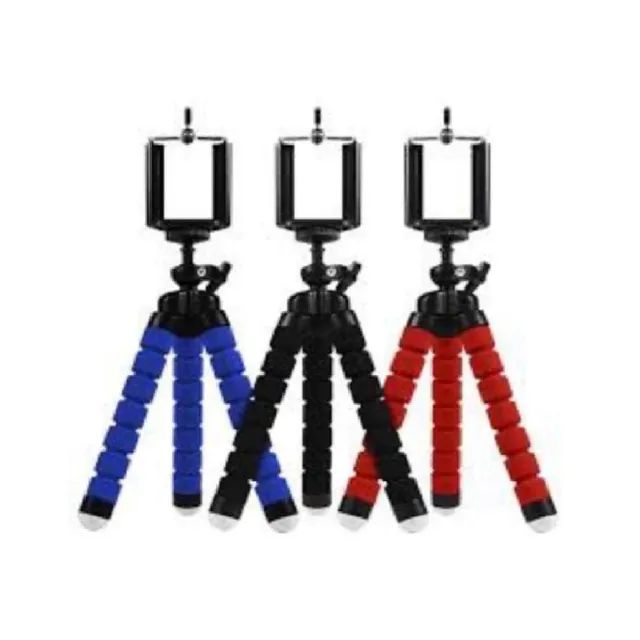 Tripé Flexível Articulado Suporte Celular Selfie Câmera