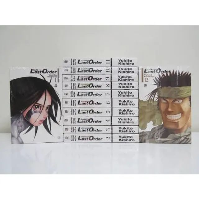 ALITA ANJO DE COMBATE - HISTÓRIA COMPLETA DO MANGÁ vol 1