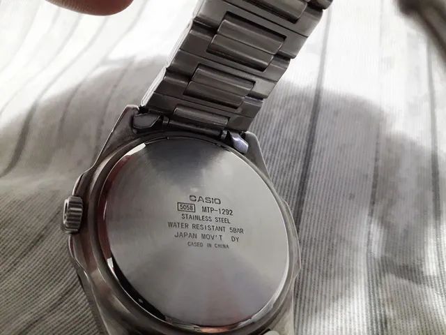 Relógio Casio Modelo MPT-1292 tecnologia Japonesa.  - Foto 5