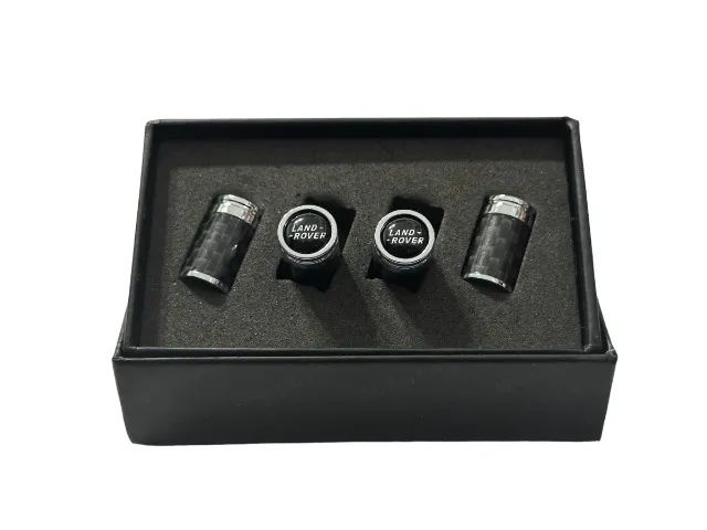 Bico De Válvula Carbono Tampa Pneu Land Rover Range Rover