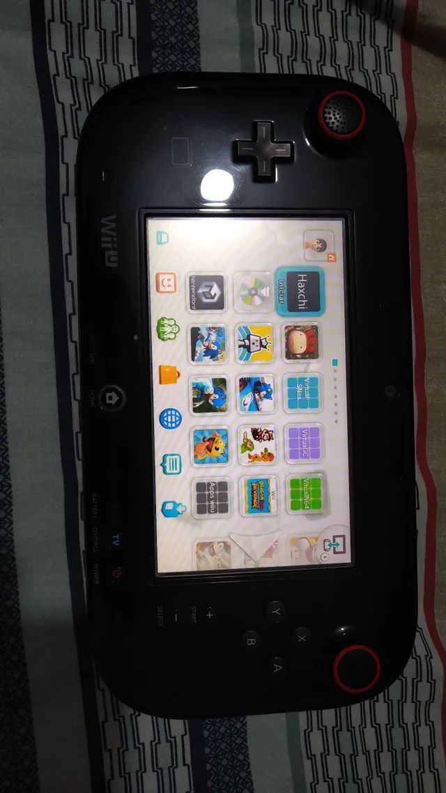 Nintendo Wii U Desbloqueado Haxchi + Hd 500gb