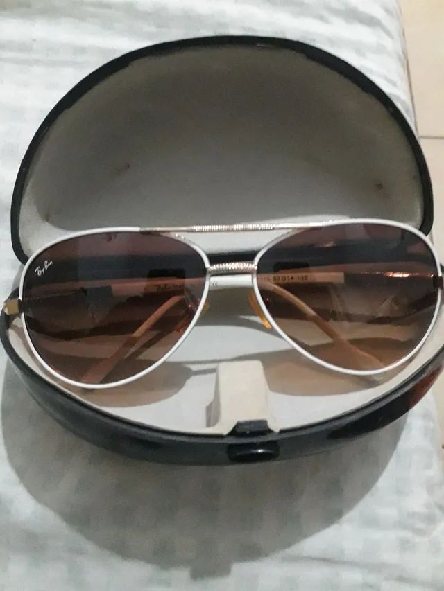 Vendo rayban branco 