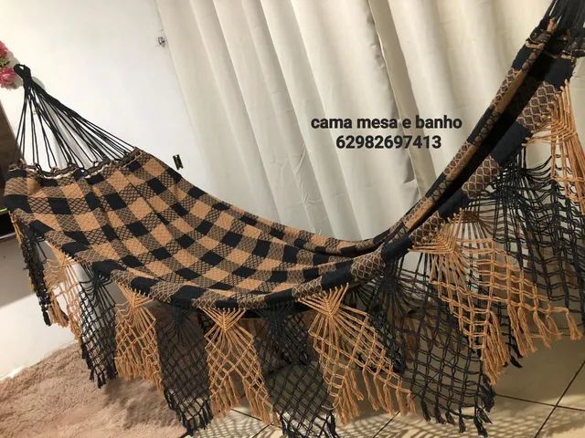 Redes de descanso de luxo na promoção suporta até 250kg  - Foto 2