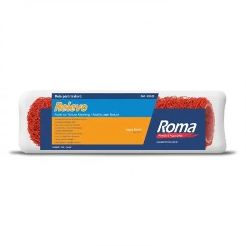 Rolo Textura Relevo Pinceis Roma 23Cm