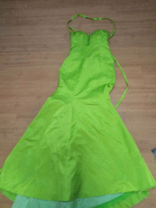 Vestido longo verde - Tamanho M