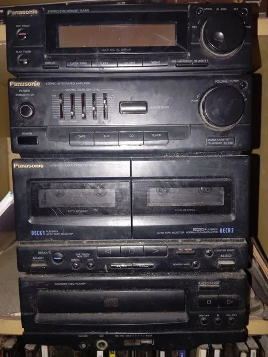 Aparelho de som Panasonic